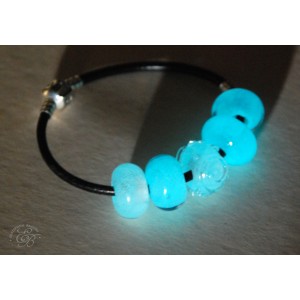 Glowing beads for Pandora-style bracelets
