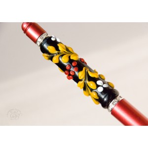 "Золотая хохлома": шариковая ручка
