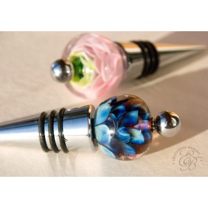 Lampwork bottle stopper